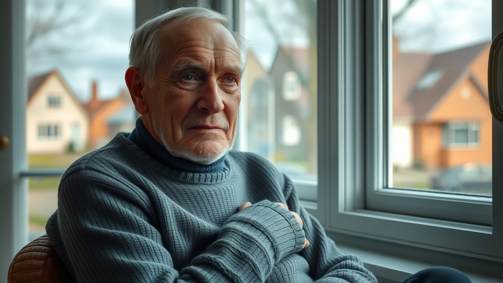 elderly man depression and sleep disturbance in elderly