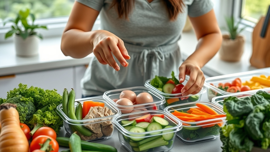 healthy meal prep losing belly fat foods