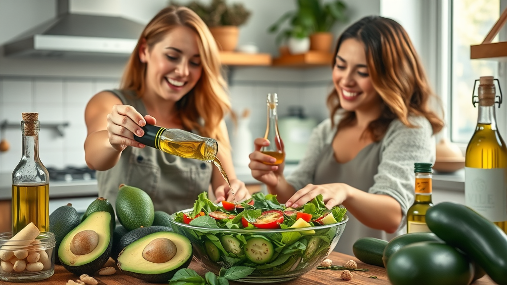 monounsaturated fatty acids healthy fats avocados olive oil nuts for flat stomach