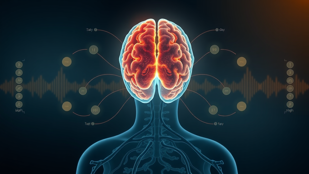 medical illustration of circadian rhythm disruption for insomnia in seniors, visually showing how day and night cycles affect older adults