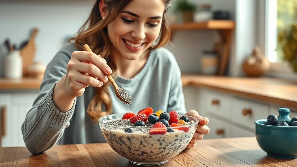 soluble fiber packed breakfast for how to get a flat stomach