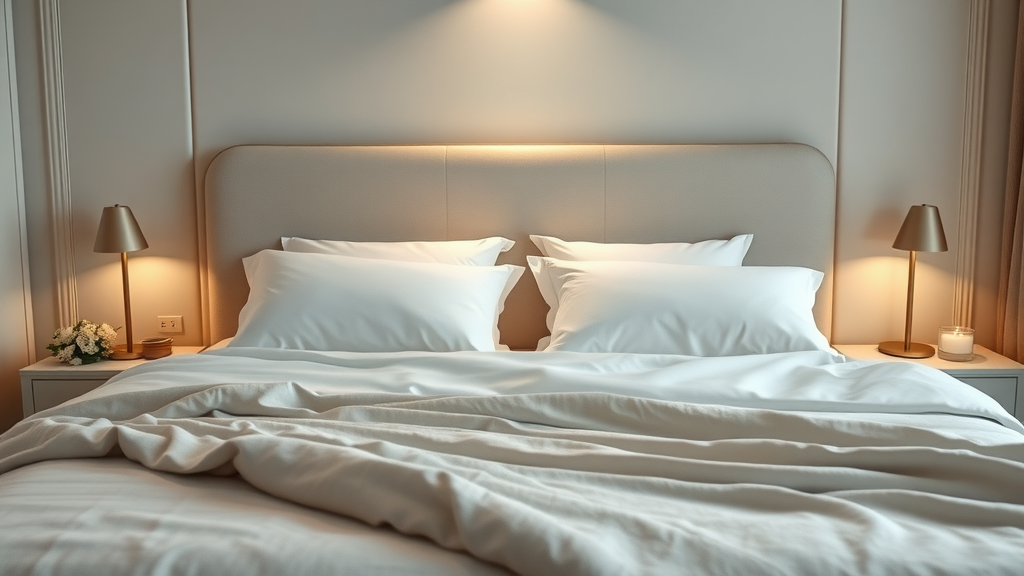 inviting senior bedroom showing ideal sleep environment for older adults to improve sleep quality
