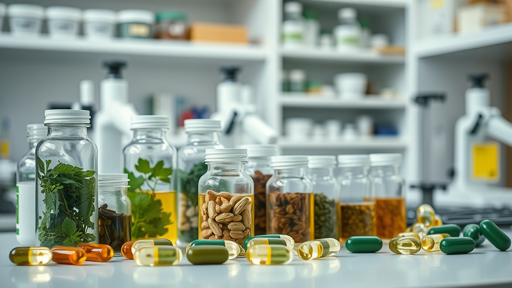 herbal remedies supplement capsules natural medicine for weight loss laboratory science