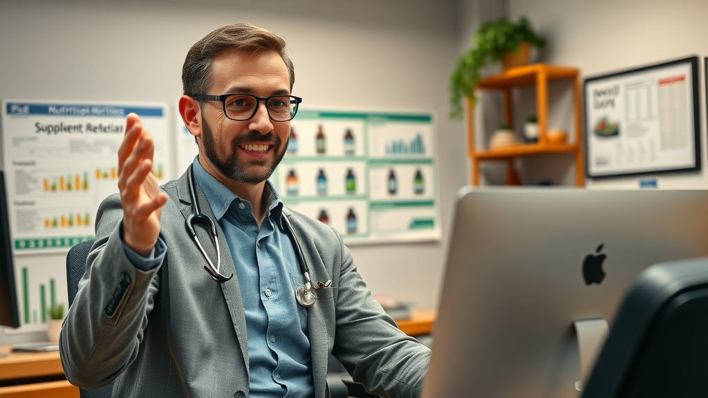 nutrition expert giving supplement guidance for natural supplements to reduce blood sugar